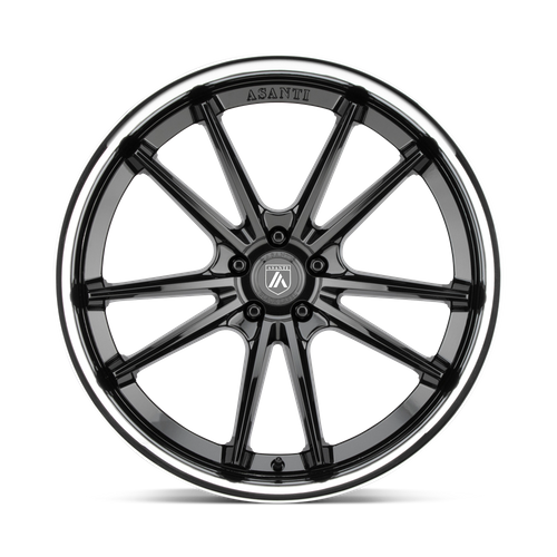 ABL23 22X9 5X120 G-BLK CHR LIP 32MM