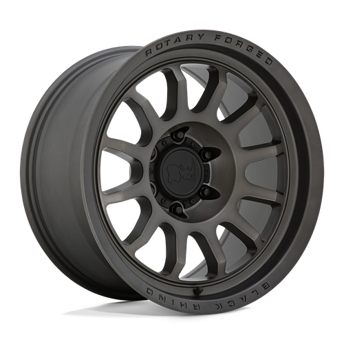 Black Rhino Hard Alloys — RAPID 20X8.5 5X150 110 +10 BR-GNMTL