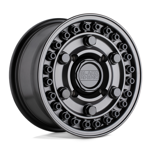 Black Rhino Hard Alloys - UTV — ARMORY UTV 15X7 4X110 80 GUNBLK +51