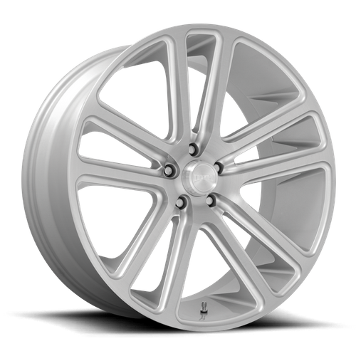 DUB 1PC S257 FLEX GLOSS SILVER BRUSHED FACE