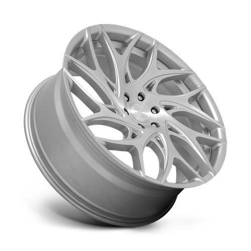 S261 G.O.A.T. SILVER BRUSHED FACE Rims for Jeep Wrangler, Jeep Grand Cherokee, Jeep Gladiator