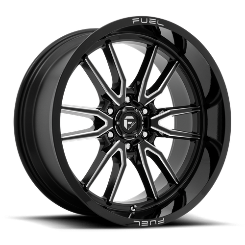 Fuel 1PC — CLASH 22X10 6X5.5 106.1 NBL -18MM
