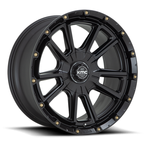 KMC — KM100 17X9 6X135/5.5 S-BLK 00MM