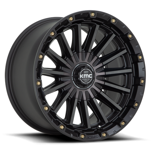 KMC — KM102 17X9 6X135/5.5 S-BLK GTCC -12MM