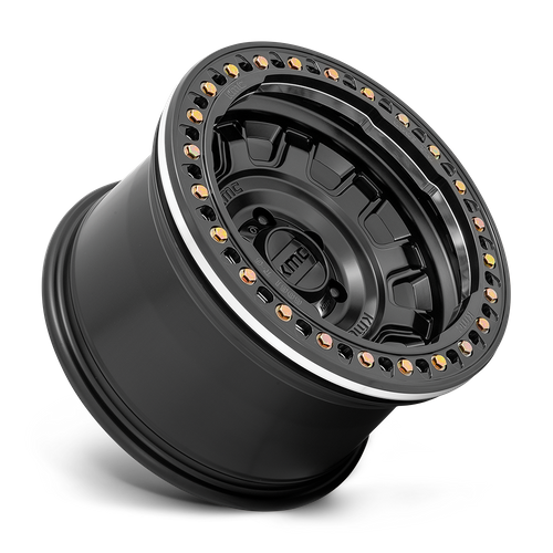 KM236 TANK BEADLOCK SATIN BLACK Rims for Ford F250, Ford F350, Ford Excursion