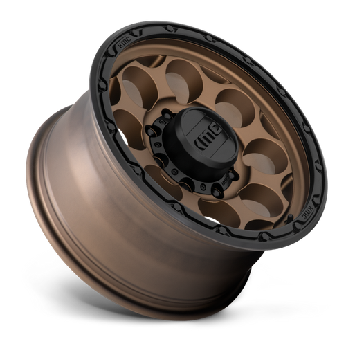 KM541 DIRTY HARRY MATTE BRONZE W/ BLACK LIP Rims for Dodge Ram 2500, Dodge Ram 3500, Chevy Silverado 2500 Classic