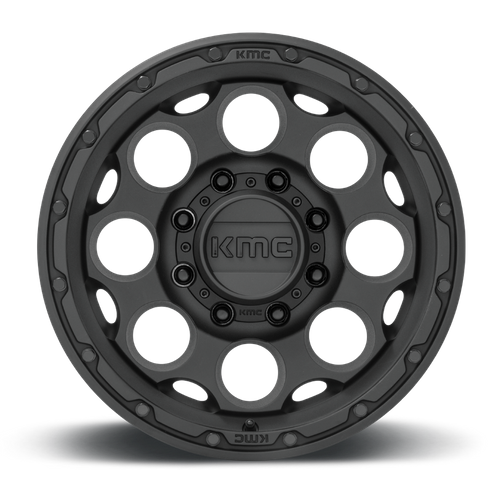 17 Inch TEXTURED BLACK 8 Lug Rims KM54178580700