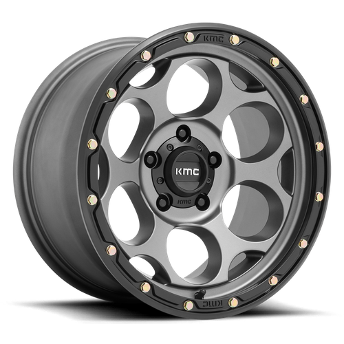 KMC KM541 DIRTY HARRY SATIN GRAY W/ BLACK LIP Wheel KMC KM541 DIRTY HARRY SATIN GRAY W/ BLACK LIP Wheel