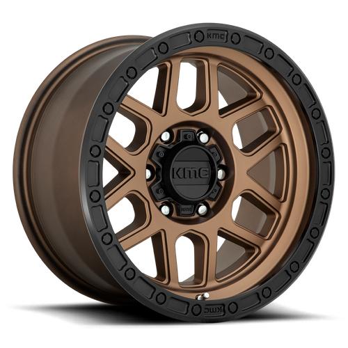 KMC KM544 MESA MATTE BRONZE W/ BLACK LIP Wheel