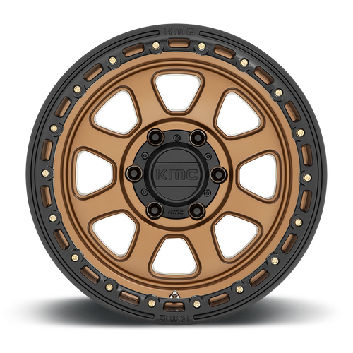 20 Inch MATTE BRONZE W/ BLACK LIP 8 Lug Ford Rims KM54829087618