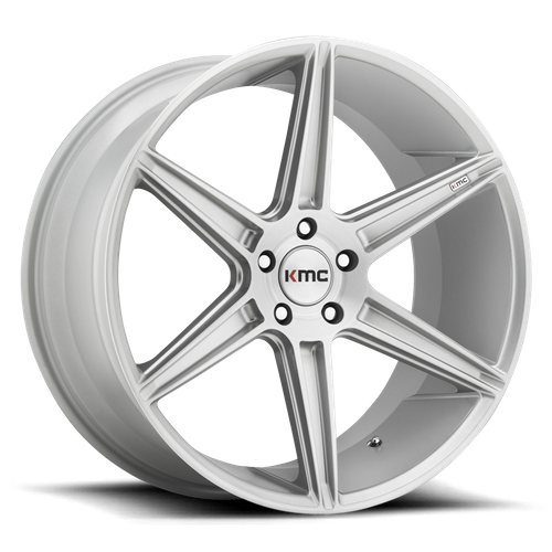 KMC — KM711 20X10.5 5X120 BRUSHED SLV 35MM