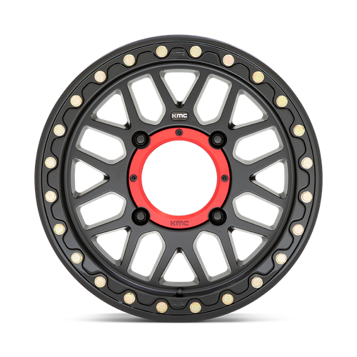 GRENADE UTV BL 15X6 4X137 S-BLK 38MM