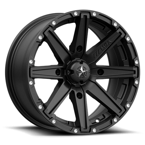 MSA Offroad Wheels M33 CLUTCH SATIN BLACK