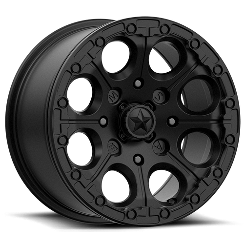 CANNON UTV BL 14X7 4X156 S-BLK 10MM