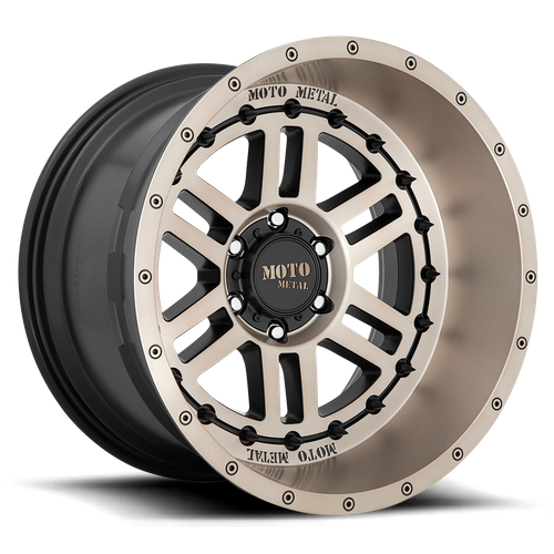 MO800 DEEP SIX SATIN BLACK W/ BRONZE TINT Rims for Ford F150, Ford Expedition, Ford Raptor