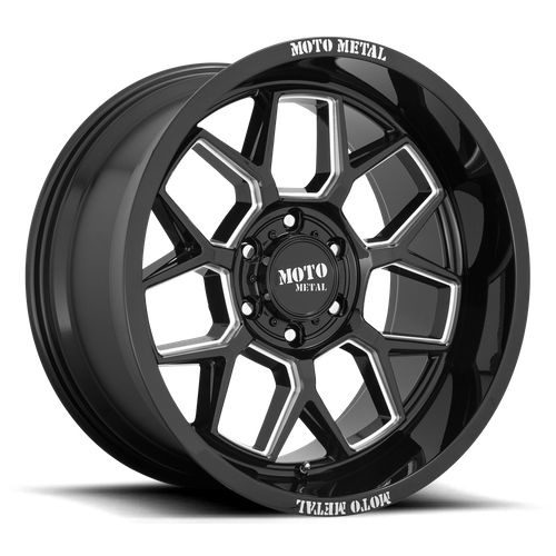 Moto Metal — MO803 20X10 5X5.5 G-BLK MILL -18MM