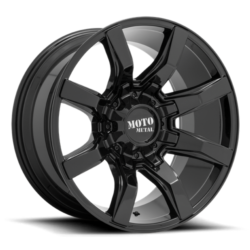 Moto Metal — MO804 20X10 5X5.0/5.5 G-BLK -18MM