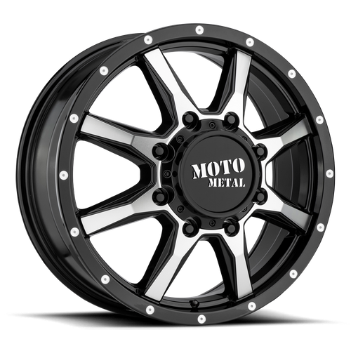 Moto Metal — MO995 DRW 20X8.25 8X210 +127 GBLK-MCH DF