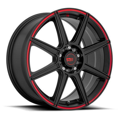 MR142 15X6.5 5X100/4.5 S-BLK RED 40MM