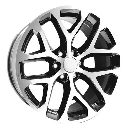 Performance Replicas PR177 GLOSS BLACK MACHINED FACE Wheel Performance Replicas PR177 GLOSS BLACK MACHINED FACE Wheel