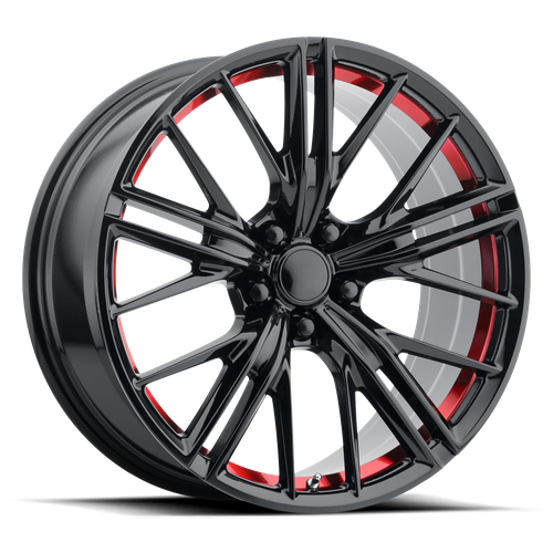 PR194RS 20X10 5X120 67 G-BLK RED-MACH 23