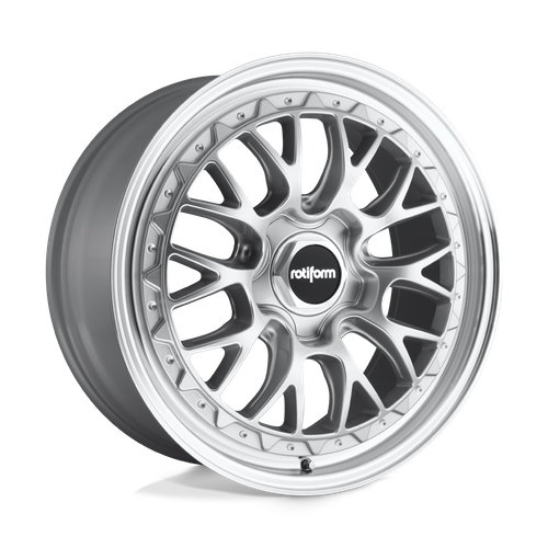 ROTIFORM R155 LSR hliníkové disky 10x19 5X112 ET35 GLOSS SILVER MACHINED