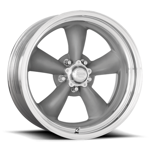 American Racing Vintage — VNCL205 17X11 5X4.5 TT-GRY/POL 6.0BS