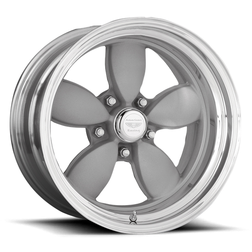 American Racing Vintage — VN402 C-200S 15X7 5X4.5 VN-SLV/POL VN