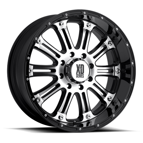 XD — XD795 HOSS 16X8 8X6.5 G-BLK/MCH 0MM