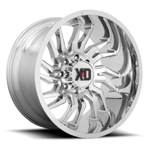 XD858 TENSION CHROME Rims for Jeep Wrangler, Jeep Grand Cherokee, Jeep Gladiator