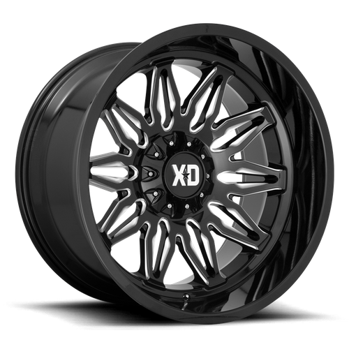 20 Inch Black Wheels Rims XD Series XD859 Gunner 20x10 6x5.5