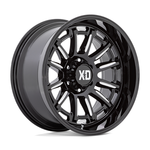 XD XD865 PHOENIX GLOSS BLACK MILLED Wheel