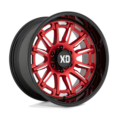 20x9 XD865 PHOENIX CANDY RED MILLED W/ BLACK LIP Wheels 6x139.7 Bolt Pattern ET 20x9 XD865 PHOENIX CANDY RED MILLED W/ BLACK LIP Wheels 6x139.7 Bolt Pattern ET