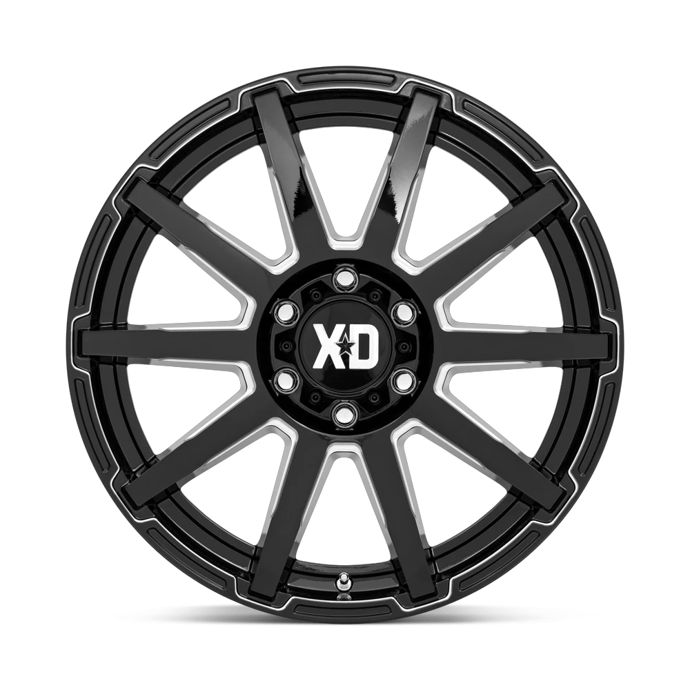 XD847 20X10 6X135 G-BLK MILL 12MM