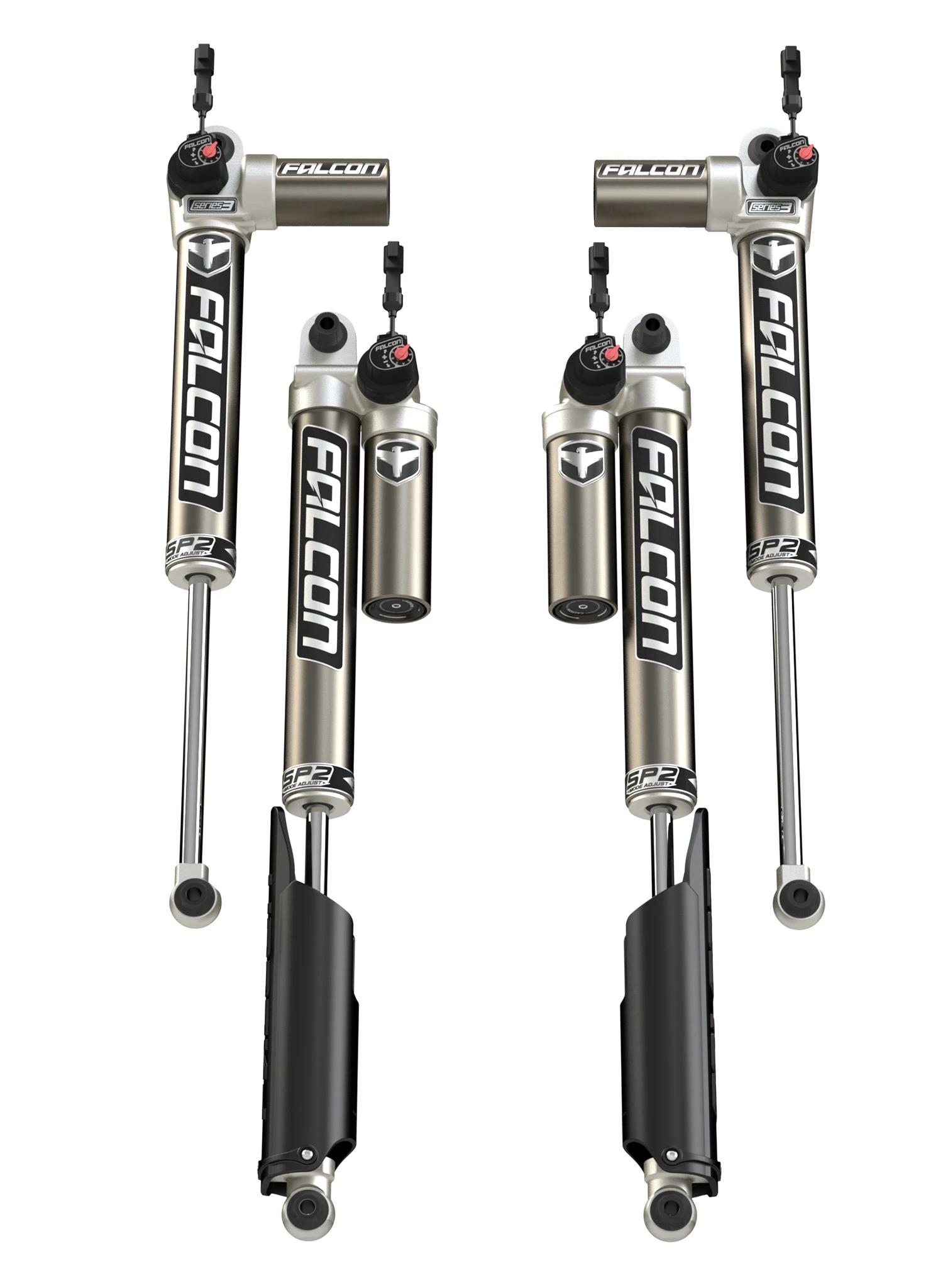 Falcon Shocks — JL4 FALCON 3.5 SHOCK KIT SHRT RES 2-4.5”