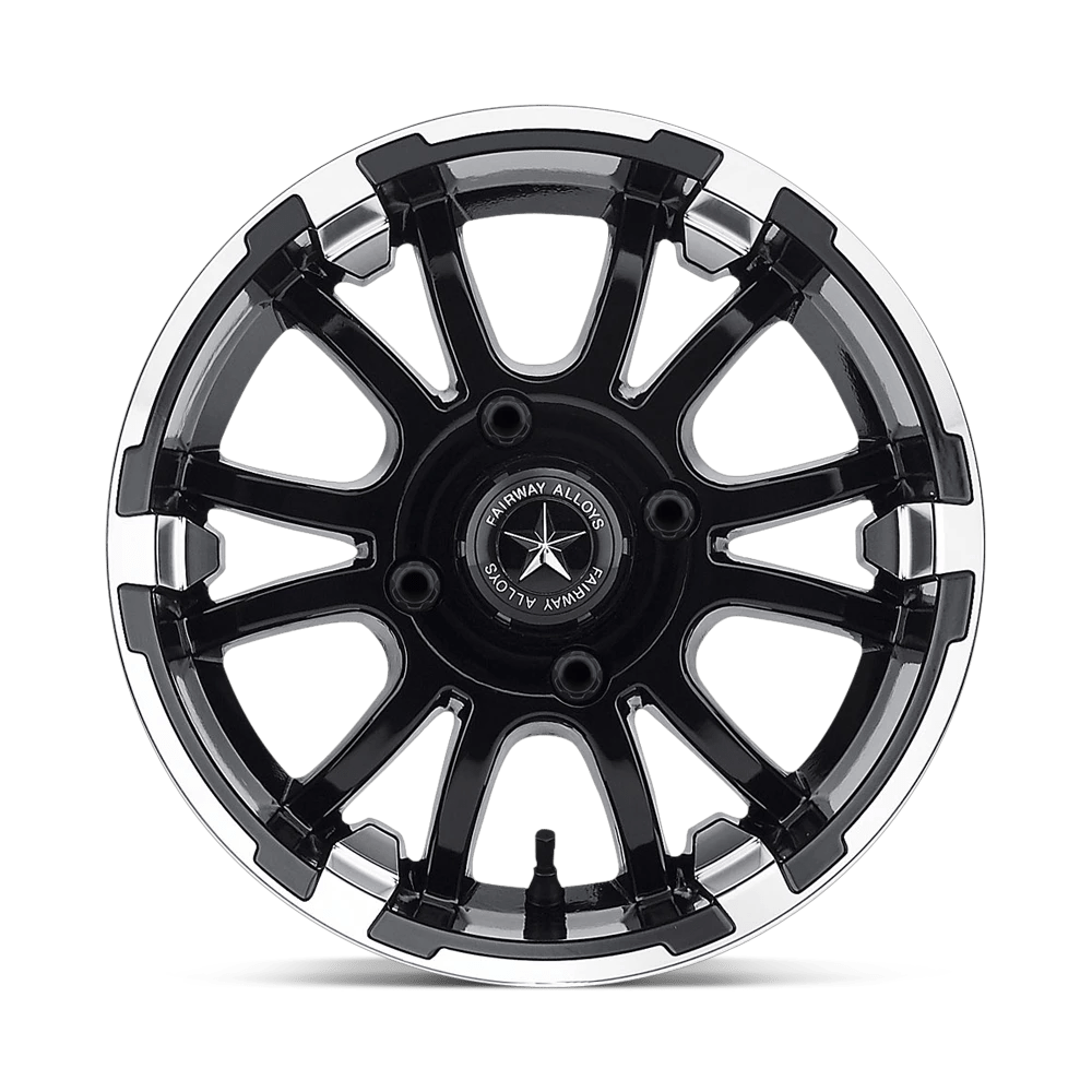 SIXER UTV 14X6.5 MACH G-BLACK -20MM