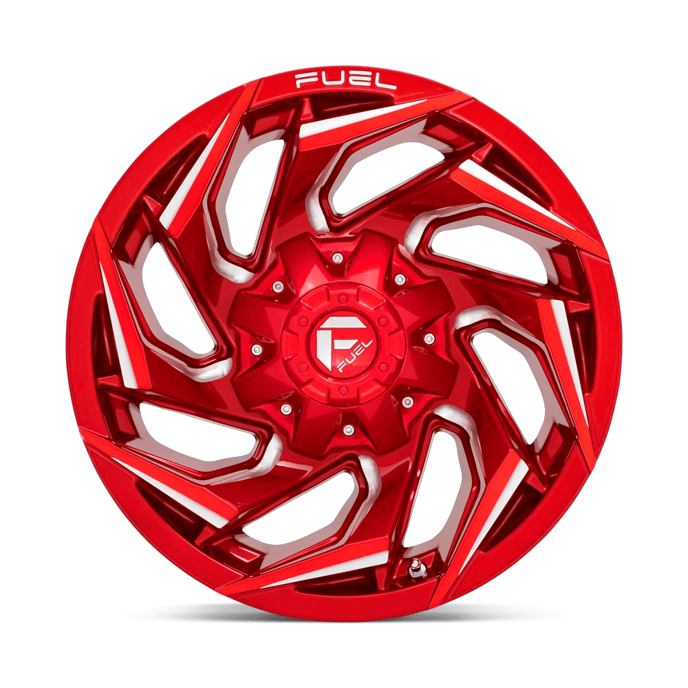 FUEL D754 REACTION hliníkové disky 10x20 5X114,3-127 ET-18 CANDY RED MILLED