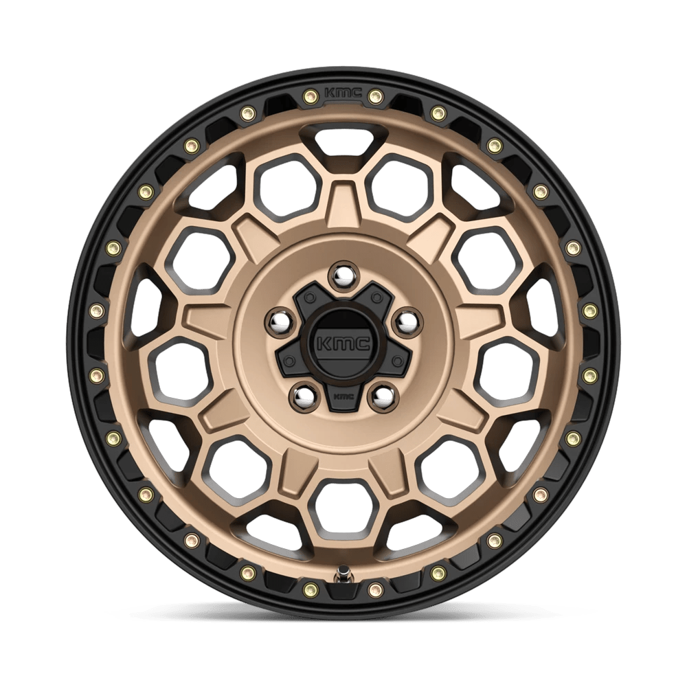 KM545 17X9 5X5.0 M-BRZ BLK LP -12MM