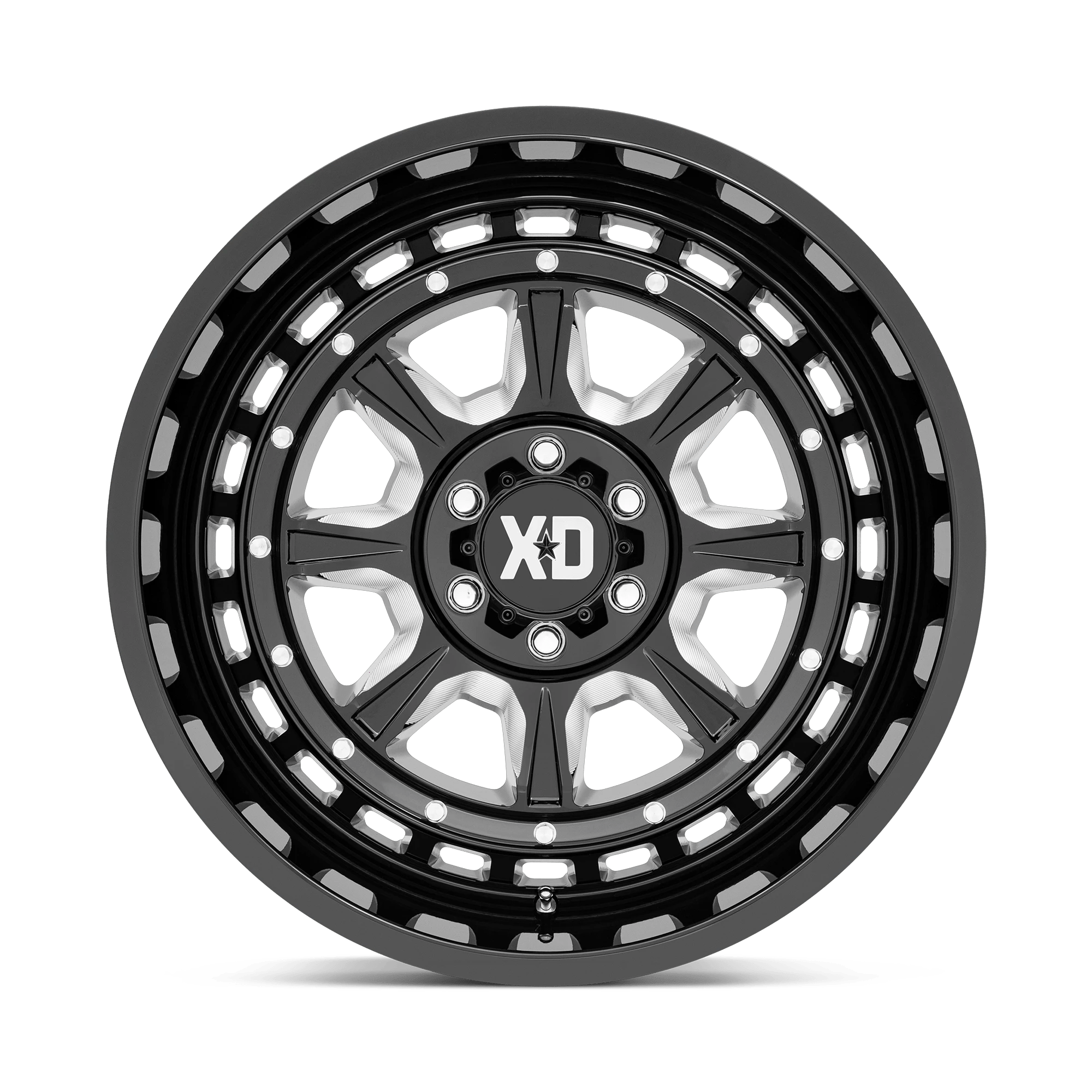 OUTLANDER 20X10 6X135 87 G-BLK-MILL -18