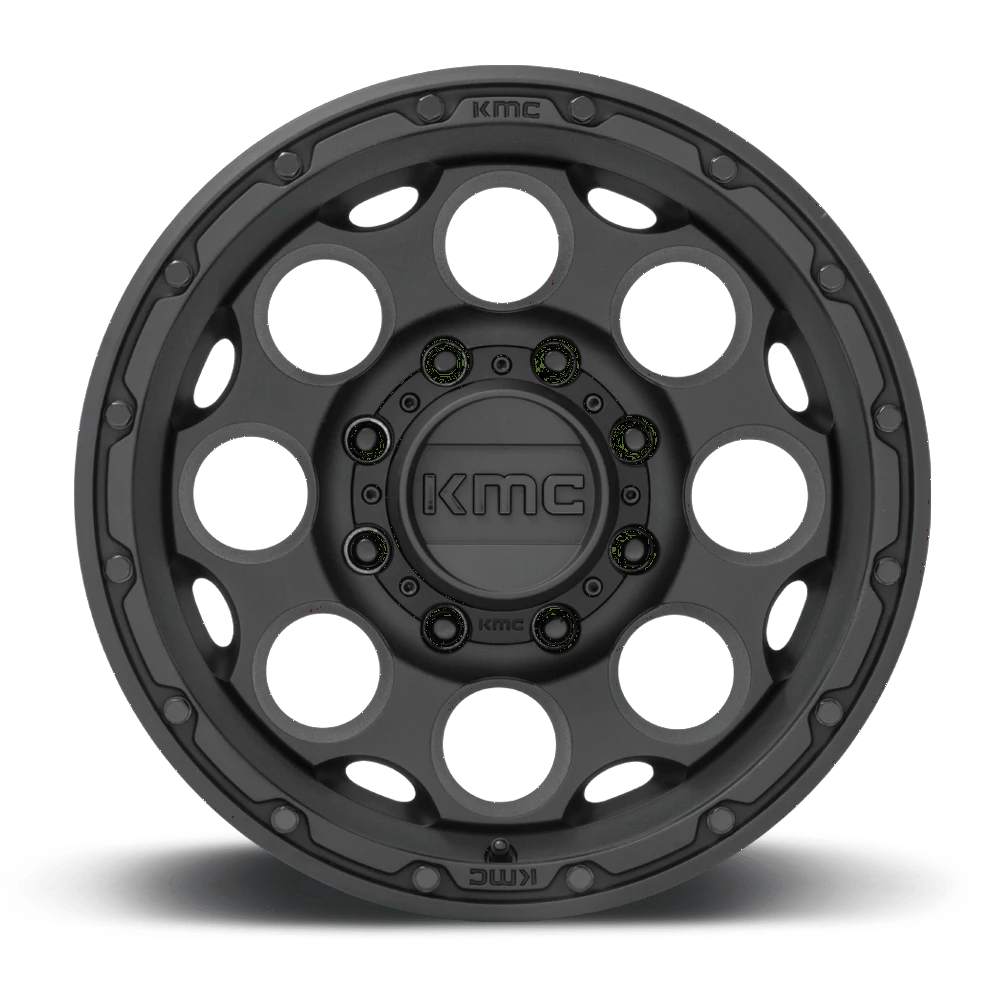 KM541 17X8.5 8X180 T-BLK 00MM