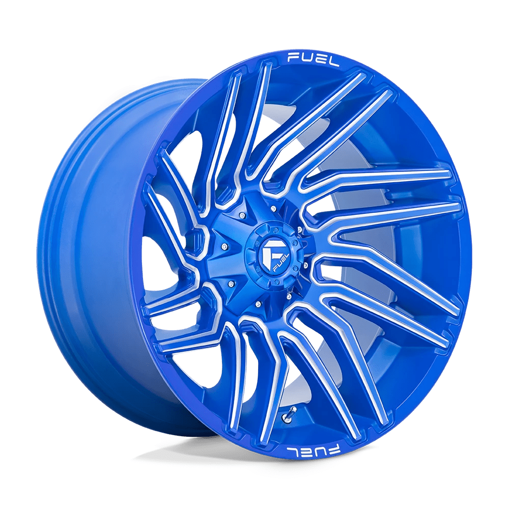 FUEL 1PC - D774 TYPHOON-anodized blue milled