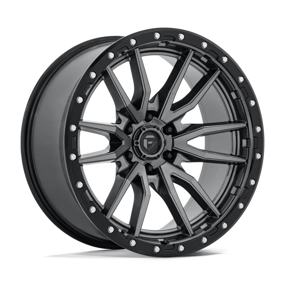 Fuel 1PC — REBEL 22X10 6X135 87 -13 M-GMTL-BLK-RG