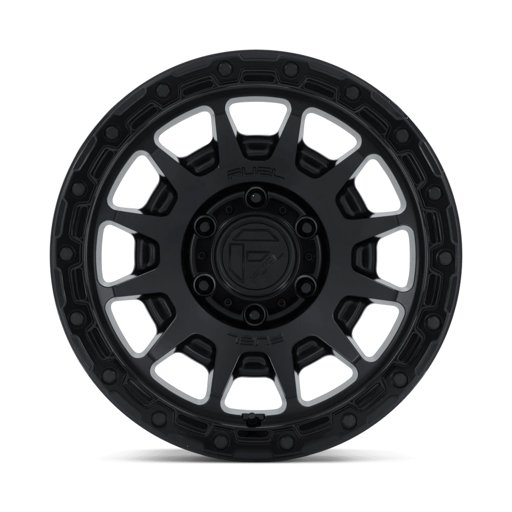 FORTRESS 17X8.5 6X4.5 66 +0 M-BLK G-BLK