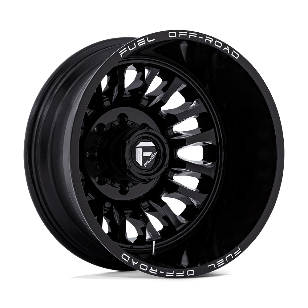 FUEL 1PC - D868 ARC DUALLY-gloss black milled