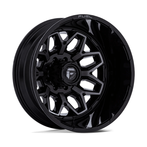 FLUX DRW 20X8.25 8X210 -246 GBLK-GY (DR)