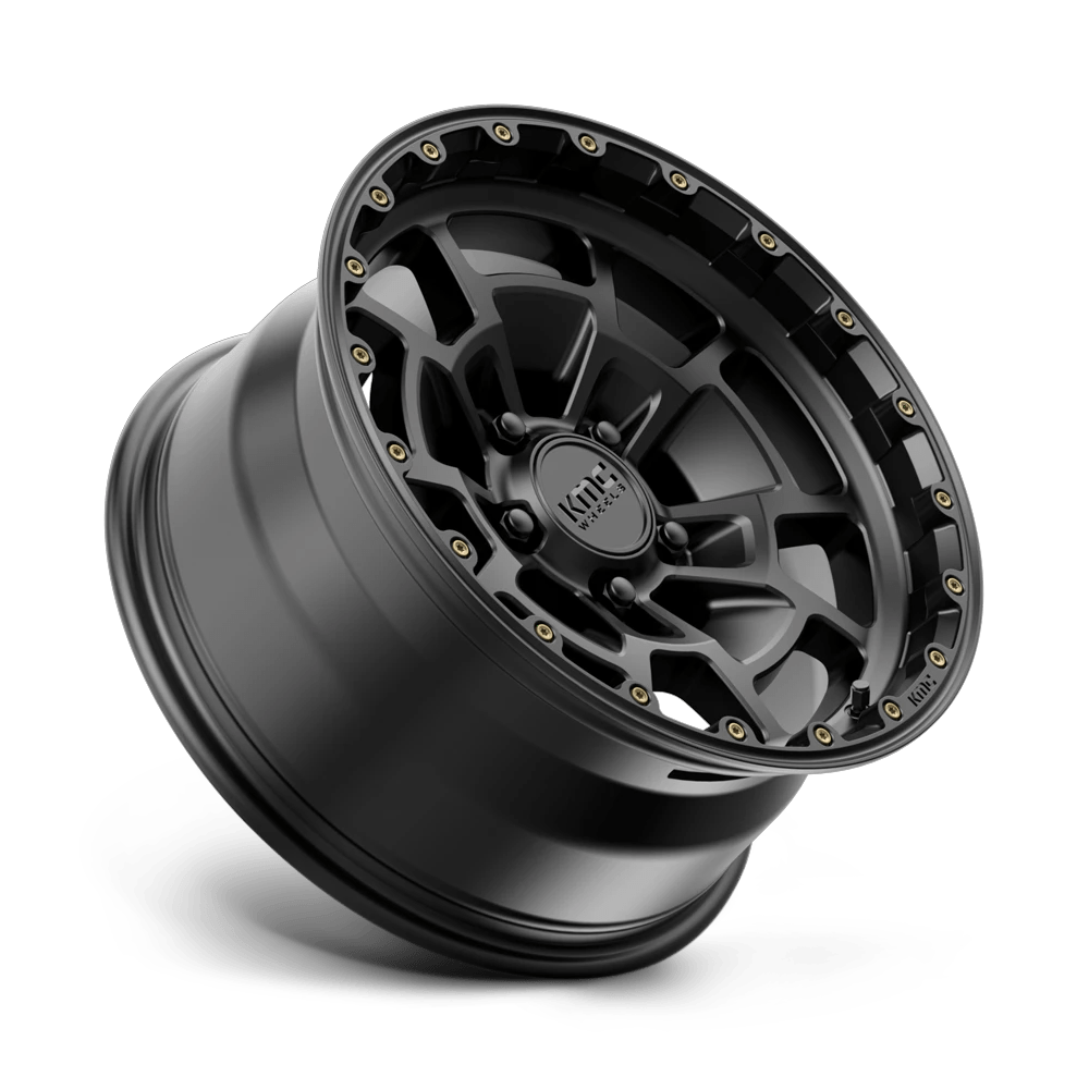 KM718 17X8.5 5X5.0 S-BLK 00MM