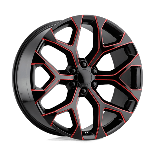 PR176MR 22X9 6X5.5 78.1 GBLK RED-MILL 24