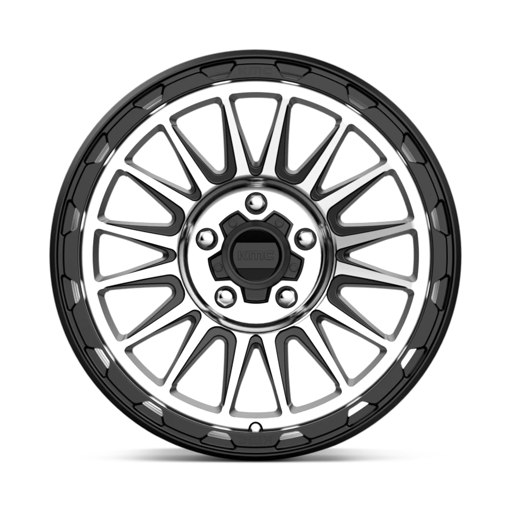 KM542 18X9 5X5.0 S-BLK MACH 18MM