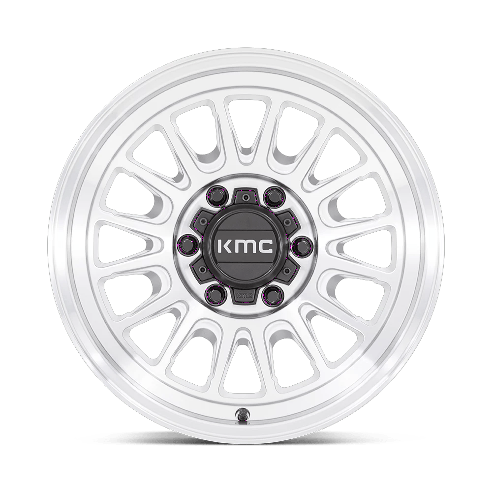 KM724 IMPACT OL 17X8.5 5X5.0 SLV-MACH +0