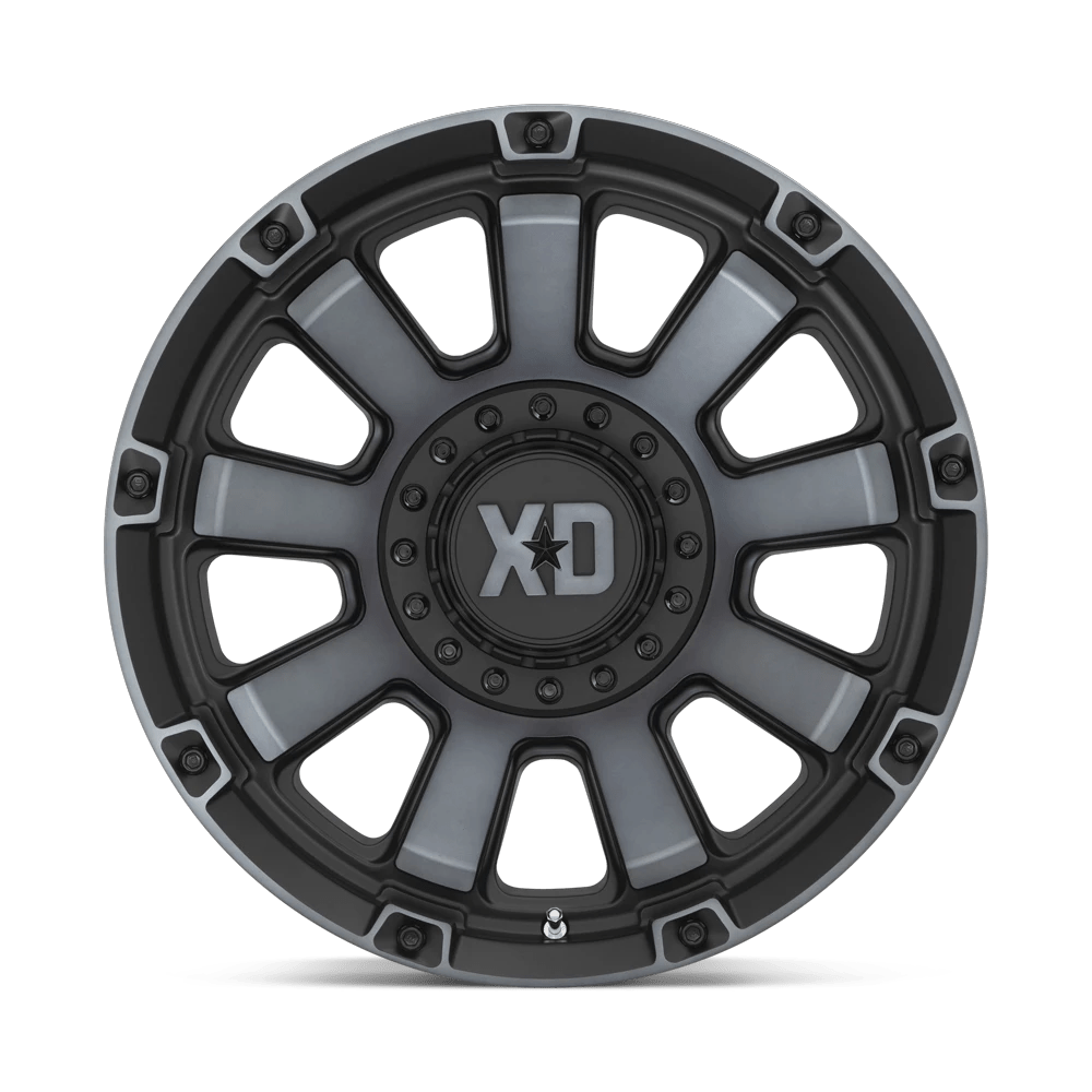 XD852 20X10 6X135/5.5 S-BLK GTCC -18MM